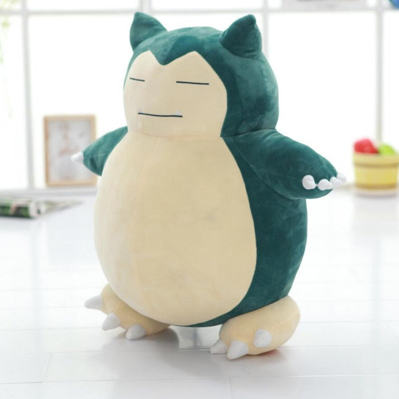 30cm Snorlax Plush Toys Anime New Rare Soft Stuffed Animal Doll For Christmas Gift 12inch