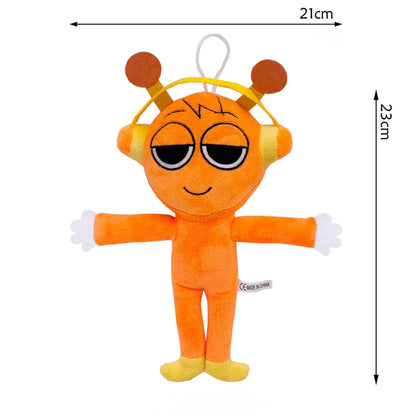 Sprunki Plush Rhythm Box Game Character Surrounding Plush Toys Dolls