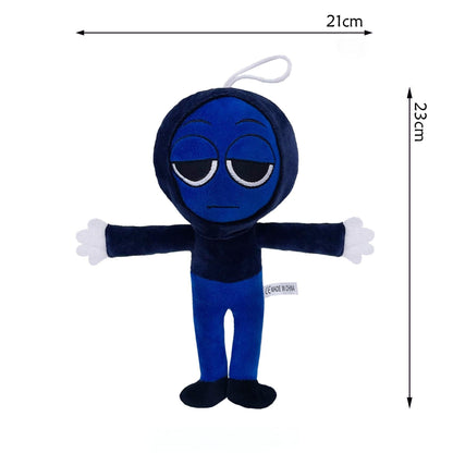 Sprunki Plush Rhythm Box Game Character Surrounding Plush Toys Dolls