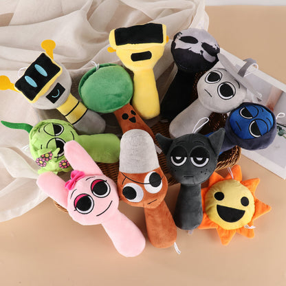 Sprunki Plush Rhythm Box Game Character Surrounding Plush Toys Dolls