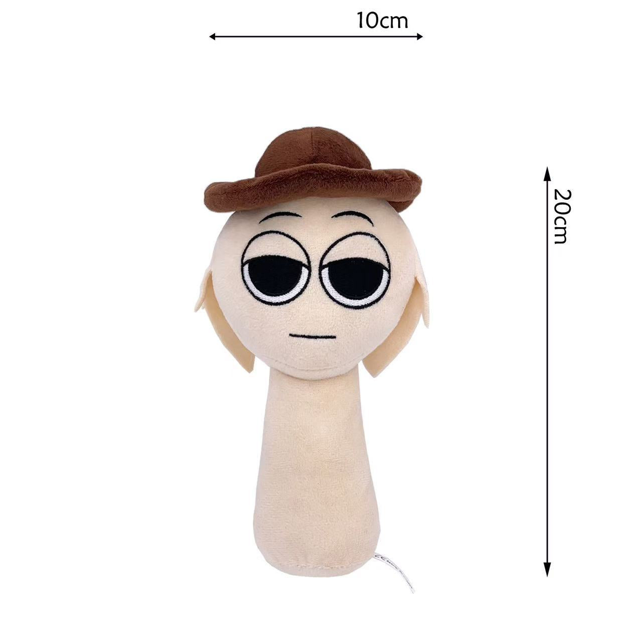 Sprunki Plush Rhythm Box Game Character Surrounding Plush Toys Dolls