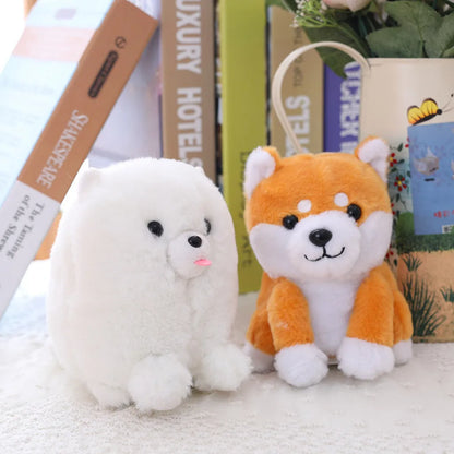 Cute Speak Talking Sound Record Talking Shiba Inu Mimicry Pet Plush Toys